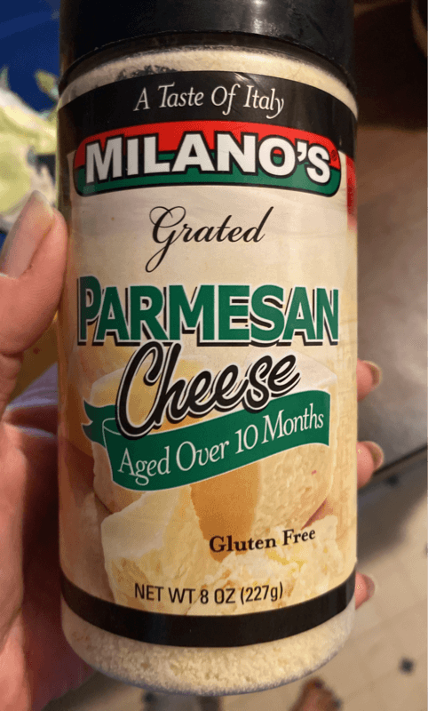 Milano'S Grated Parmesan Cheese