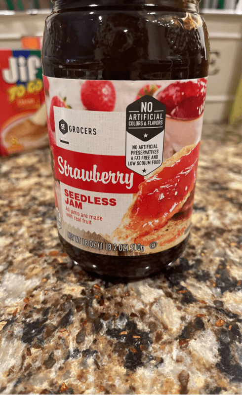 Se Grocers Strawberry Seedless Jam