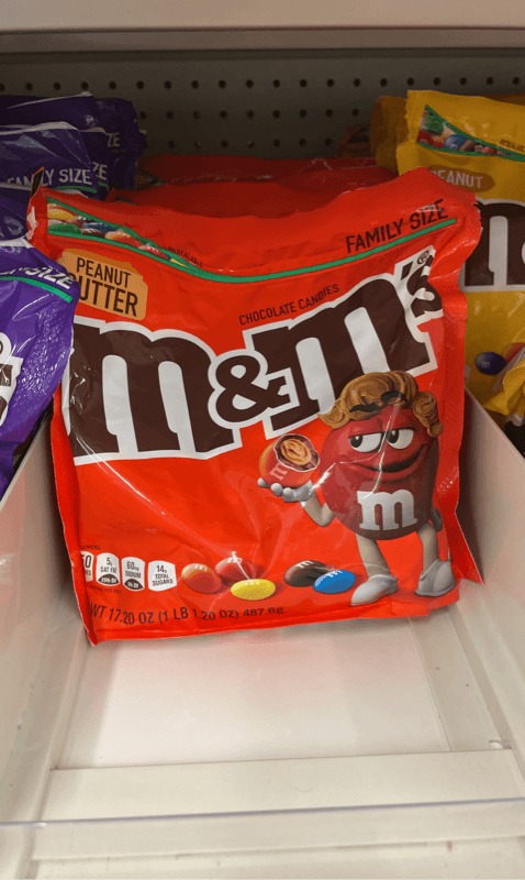 M&M'S Peanut Butter Chocolate Candies Family Size