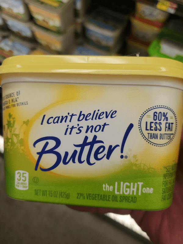 Is it Emulsifier Free? I Can't Believe It's Not Butter! The Light One
