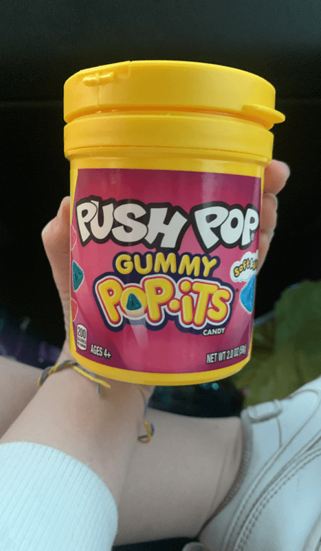 Push Pop Gummy Pop-Its Candy