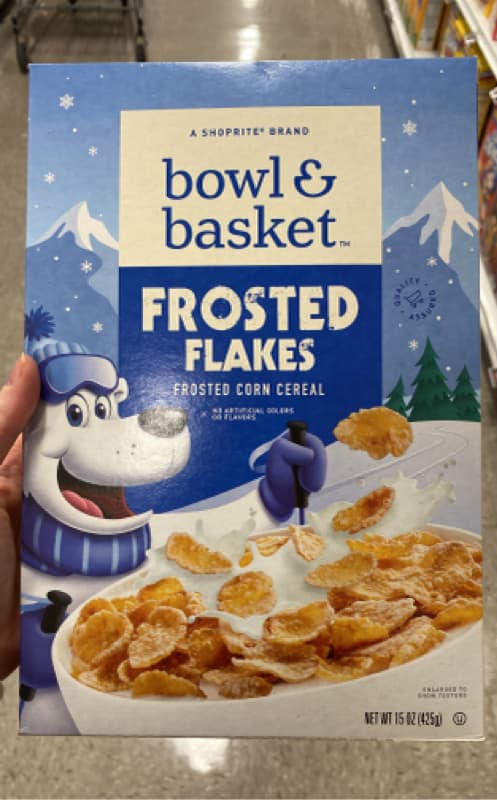 Bowl & Basket Frosted Flakes Corn Cereal