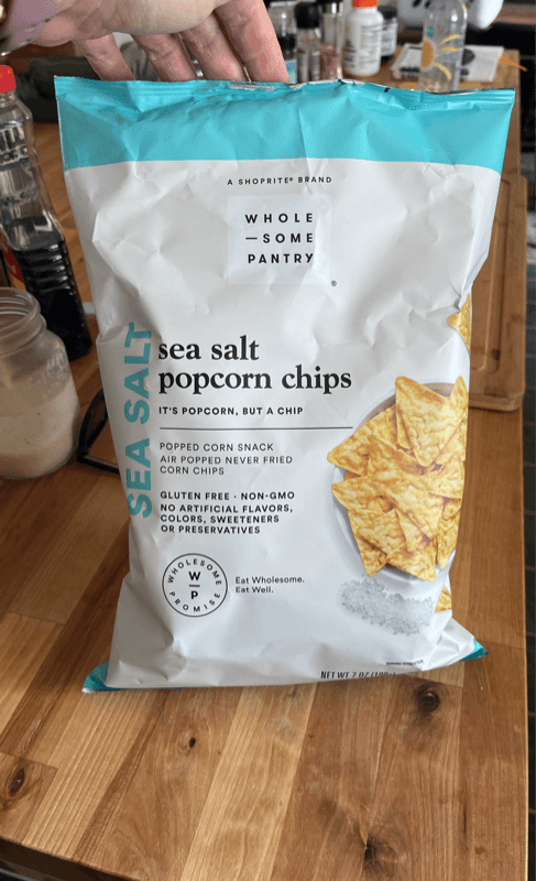 A Shoprite Brand Wholesome Pantry Sea Salt Popcorn Chips