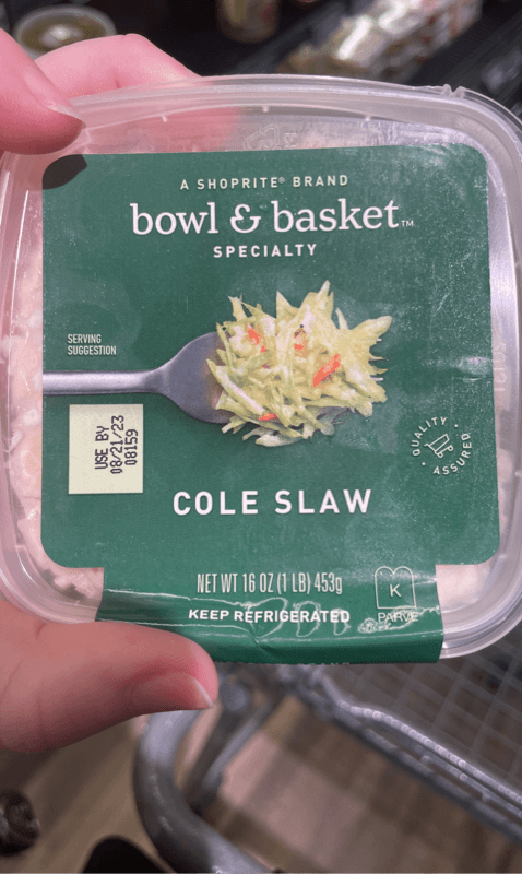 Bowl & Basket Specialty Cole Slaw