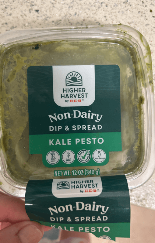 Higher Harvest By H‑E‑B Non-Dairy Kale Pesto Dip & Spread