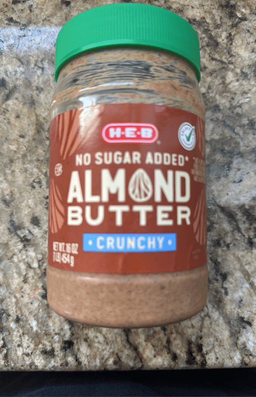H-E-B No Sugar Added Crunchy Almond Butter