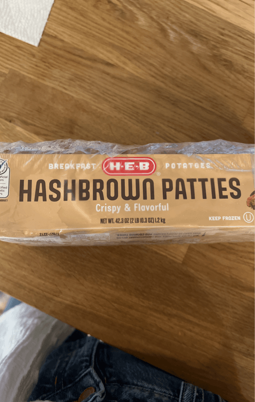 H‑E‑B  Hashbrown Patties Breakfast Potatoes