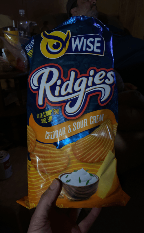 Wise Ridgies Cheddar & Sour Cream
