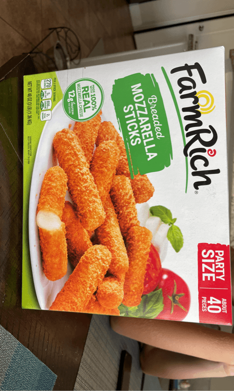 Farm Rich Party Size Breaded Mozzarella