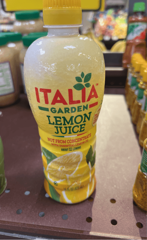 Italia Garden Lemon Juice