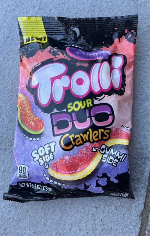 Trolli Sour Duo Crawlers Gummy Candy