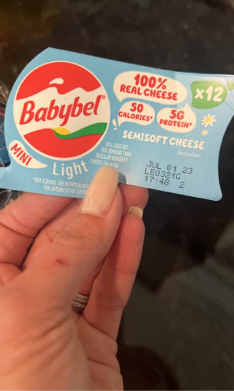 Babybel Mini Light Semisoft Cheese