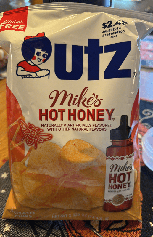Utz Mike'S Hot Honey Flavored Potato Chips