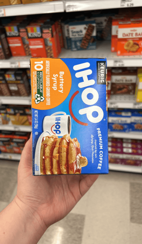Keurig Ihop Premium Coffee Buttery Syrup
