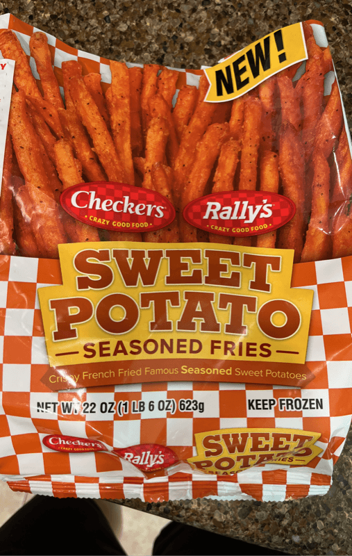 Checkers Rally'S Sweet Potato Seasoned Fries