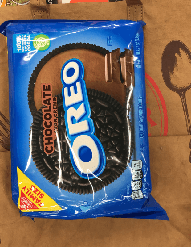 Oreo Chocolate Flavor Creme Chocolate Sandwich Cookies