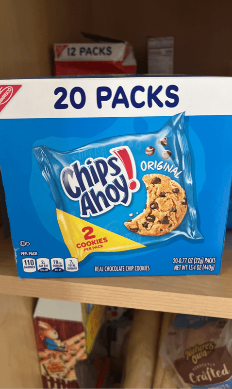 Nabisco Chips Ahoy! Original Real Chocolate Chip Cookies
