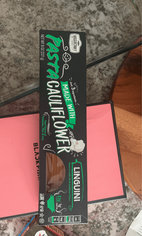 Veggiecraft Farms Made With Cauliflower Linguini Pasta