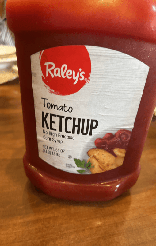Raley'S Tomato Ketchup