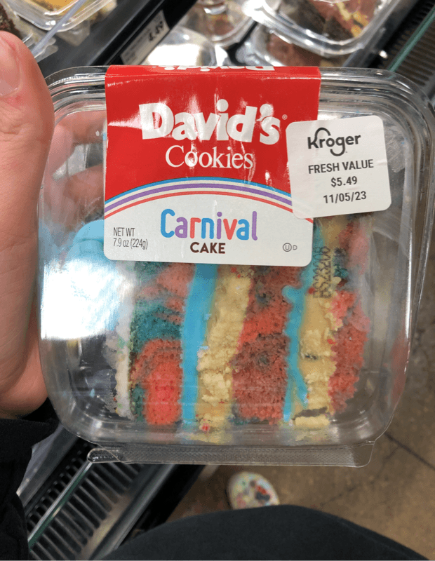David'S Cookies Carnival Cake