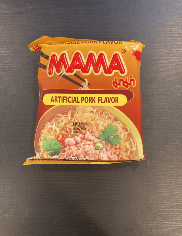 Mama Oriental Style Instant Noodles Artificial Pork Flavor