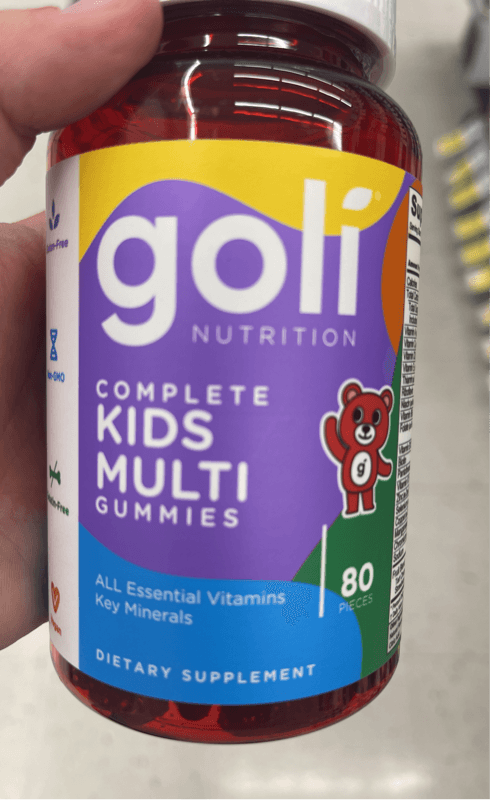 Goli Nutrition Complete Kids Multi Gummies