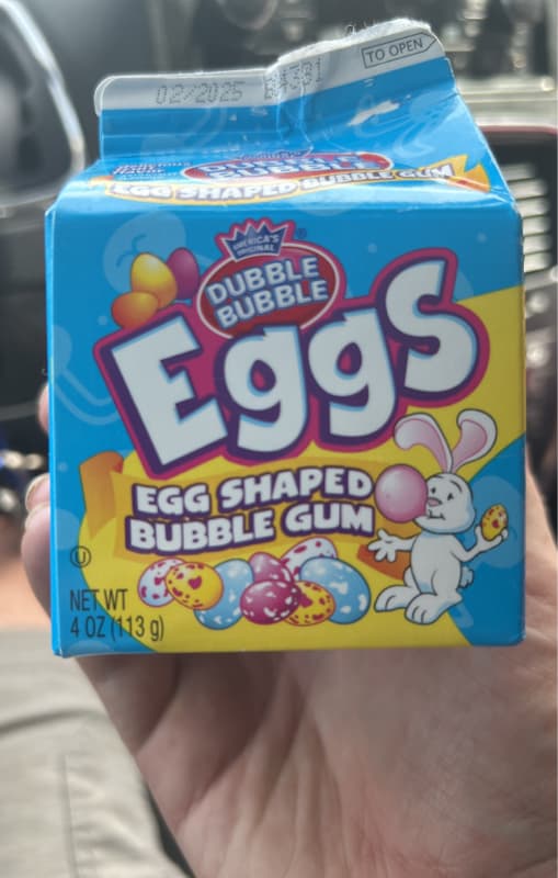 Dubble Bubble Egg Shaped Bubble Gum
