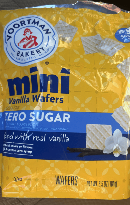 Voortman Bakery Zero Sugar Vanilla Mini Wafers