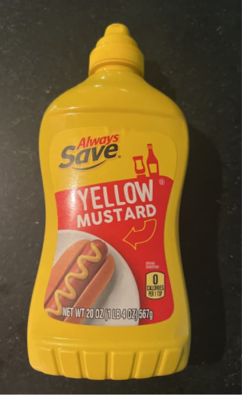 Always Save Yellow Mustard