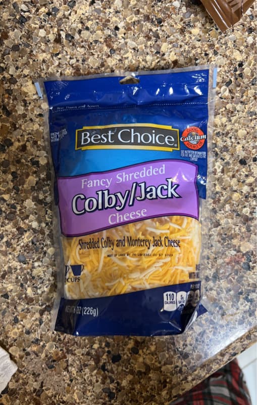 Best Choice Fancy Shredded Colby And Monterey Jack Cheese