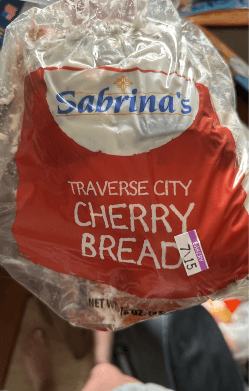 Sabrina'S Traverse City Cherry Bread