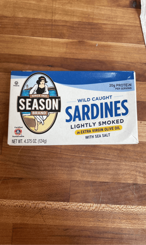 Season Brand Wild Caught Sardines Lightly Smoked