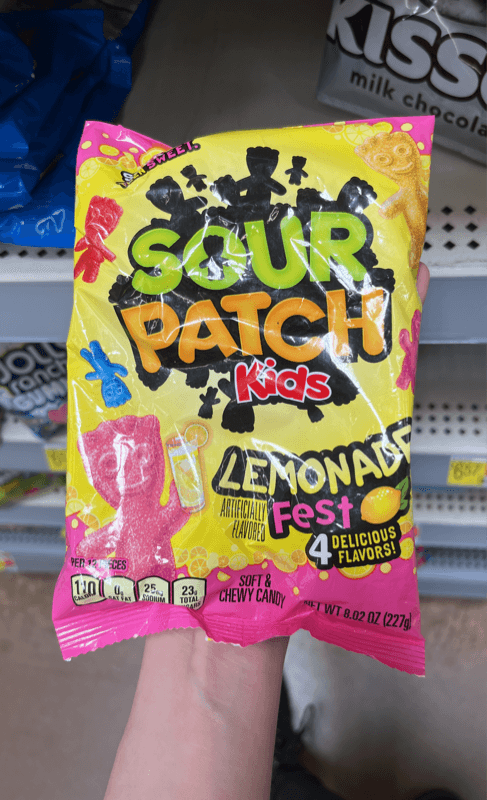 Sour Patch Kids Lemonade Fest Soft & Chewy Candy