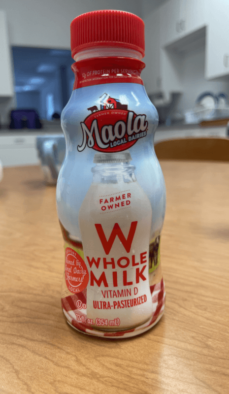 Maola Local Dairies Whole Milk Vitamin D Ultra-Pasteurized