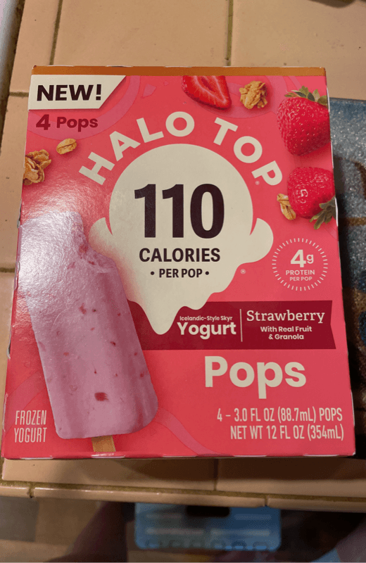 Halo Top  Yogurt Strawberry