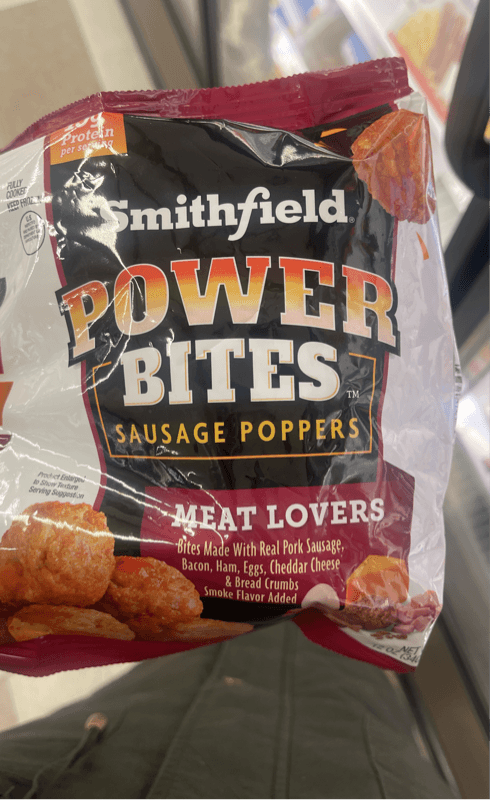Smithfield Power Bites Sausage Poppers Meat Loves