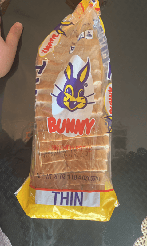 Bunny Enriched Bread Thin