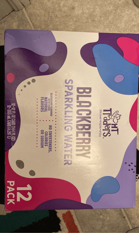 Ht Traders Blackberry Sparkling Water