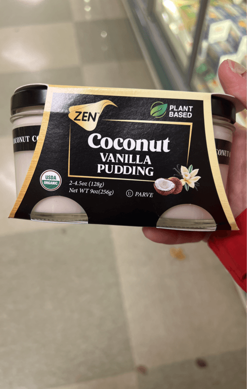 Zen Coconut Vanilla Pudding