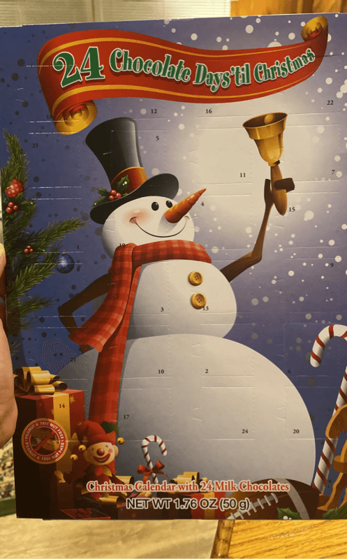 Is it Sesame Free? Rl Alberts Advent Calendar - 1.76 Z