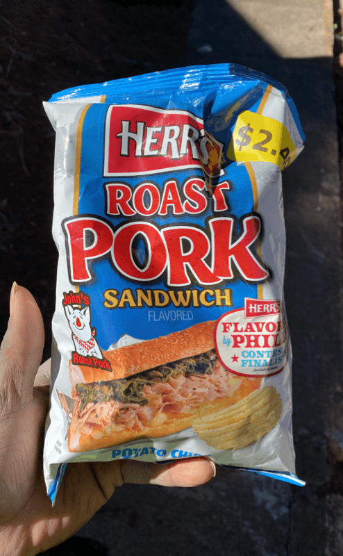 Herr'S Roast Pork Sandwich Flavored Potato Chips