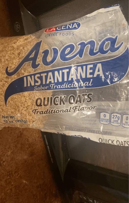 Lacena Fine Foods Avena Quick Oats Traditional Flavor