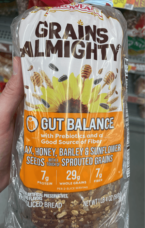 Oroweat Grains Almighty Gut Balance Thin-Sliced Bread