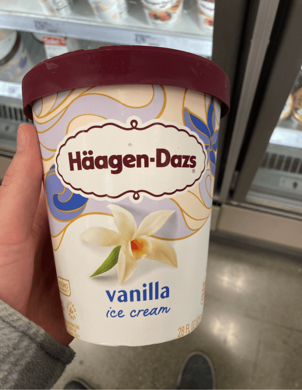 Haagen-dazs Ice Cream Vanilla