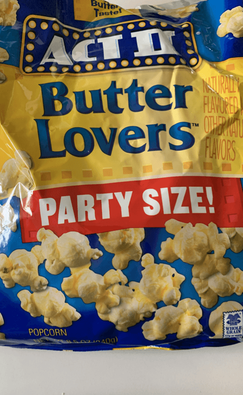 Act Ii Butter Lovers Party Size Popcorn