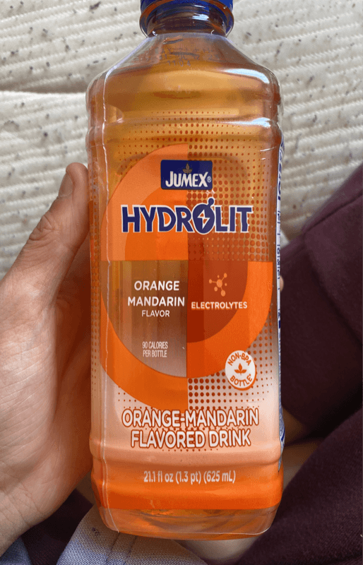 Jumex Hydrolit Orange-Mandarin Flavored Drink