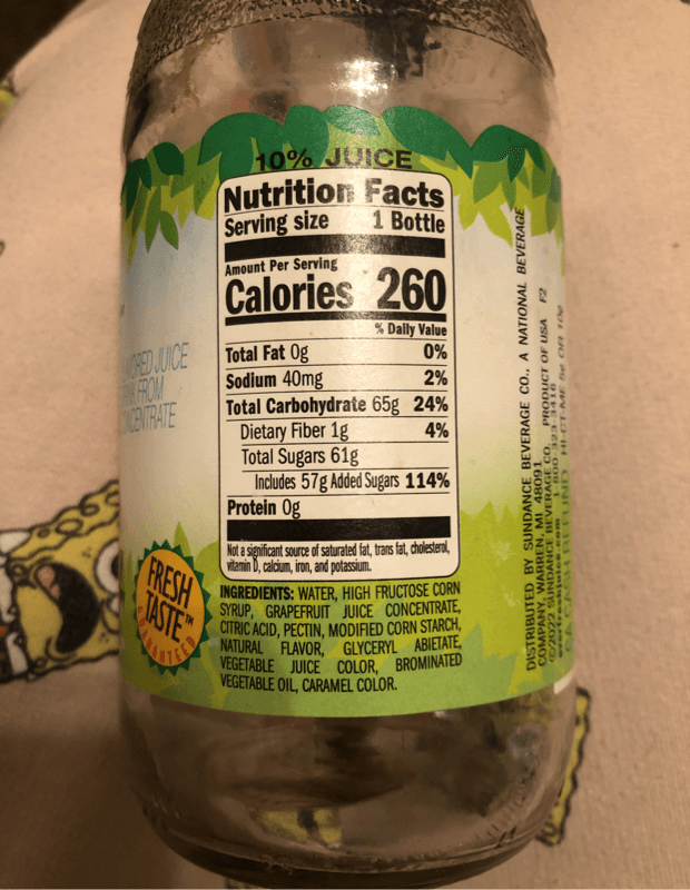 Everfresh Juice Drink Ruby Red Grapefruit