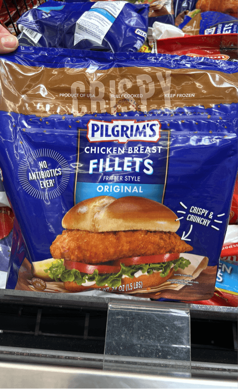 Pilgrim'S Chicken Breast Fillets Fritter Style Original
