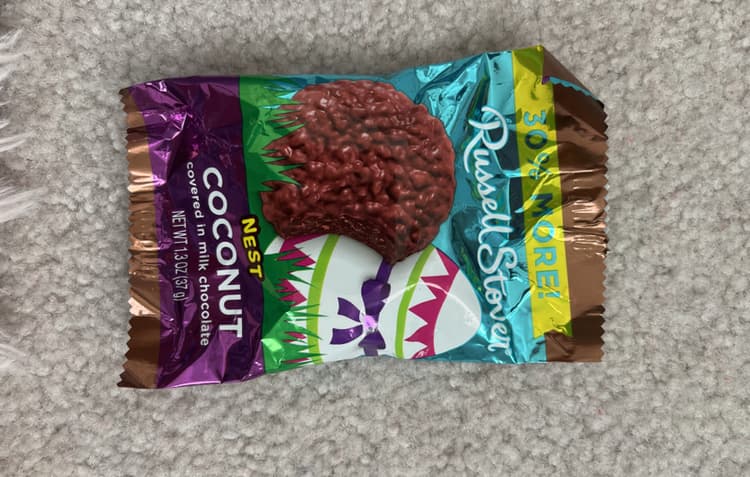 Russell Stover Milk Chocolate Covered Coconut Nest