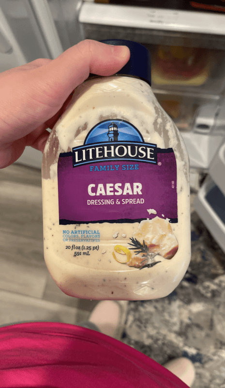Littlehouse Family Size Caesar Dressing & Spread